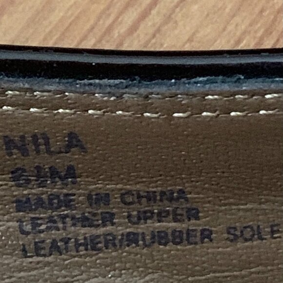 Donald J Pliner Leopard Skin Print Low Wedge, Sz 6.5 - Picture 5 of 7